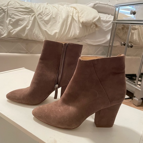 Taupe Booties - Picture 5 of 6